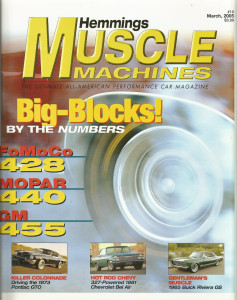 HEMMINGS MUSCLE MACHINES 2005 MAR - 30 Yrs. of T/As